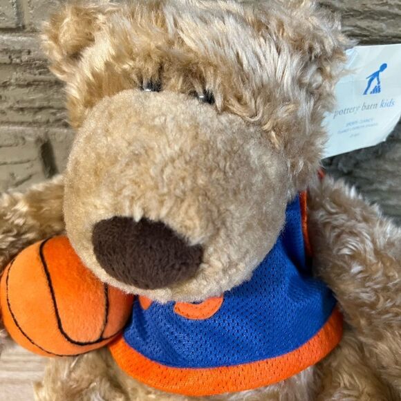 Pottery barn kids plush sports bear - Picture 2 of 4